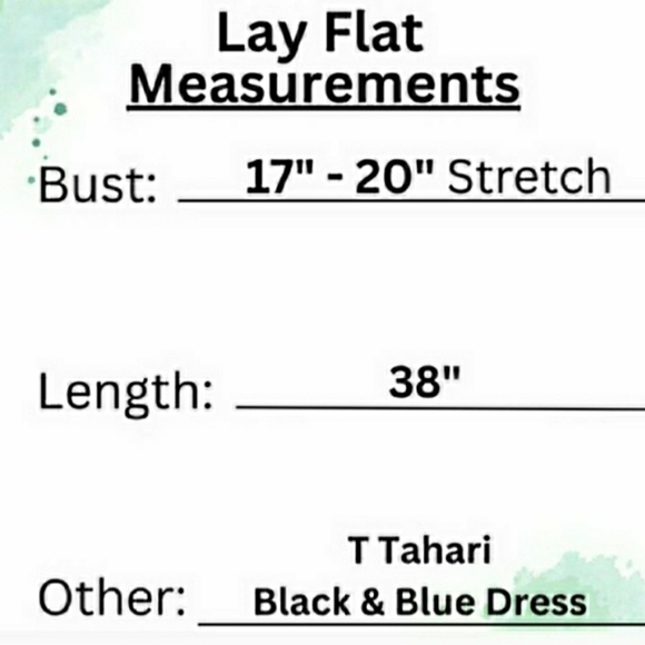 Black Vneck Midi Dress Blue Crochet Overlay NWT 🤍 Retail $168- - Picture 9 of 11